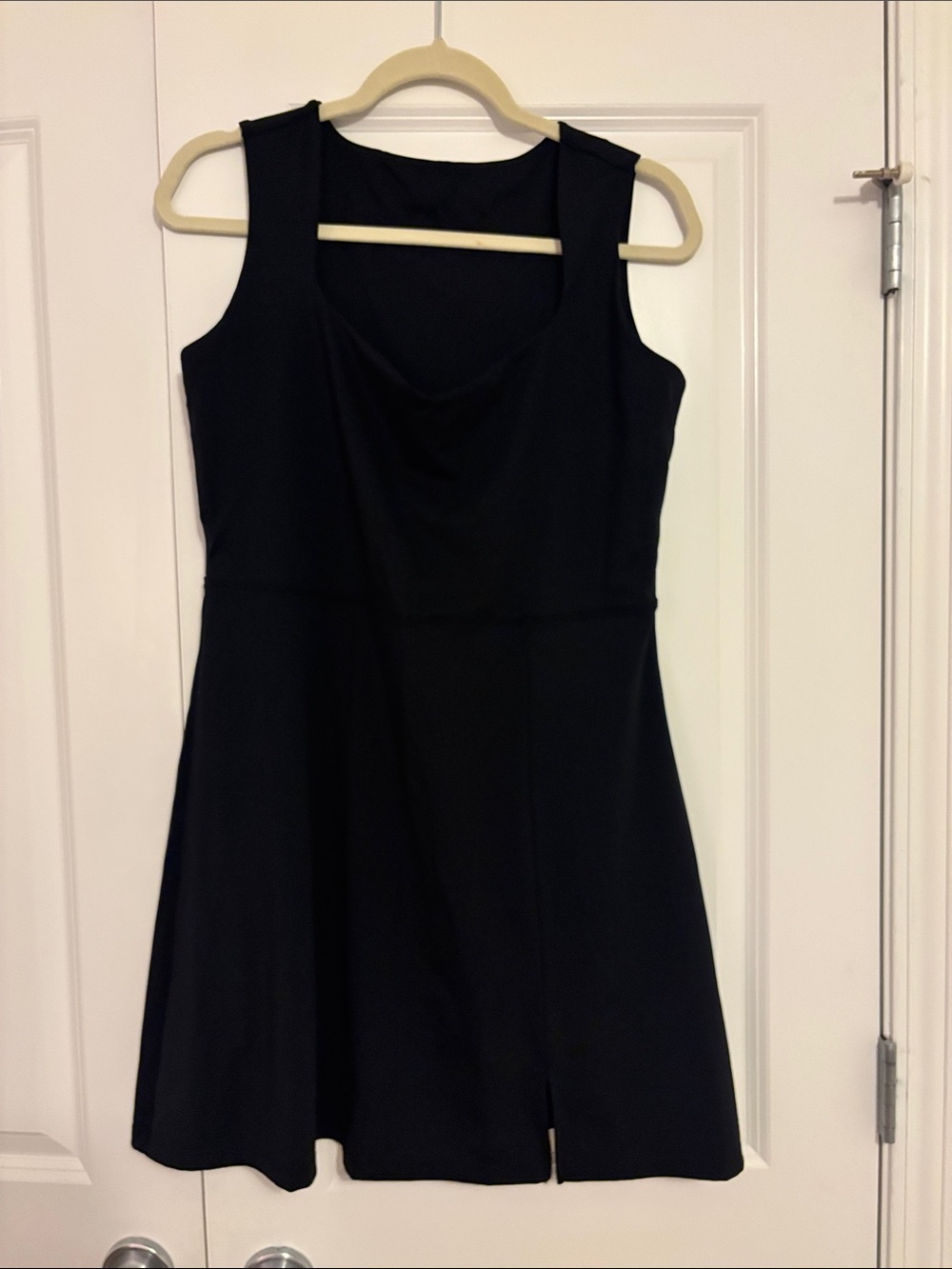 Source Unknown Black Sleeveless Mini exercise Dress